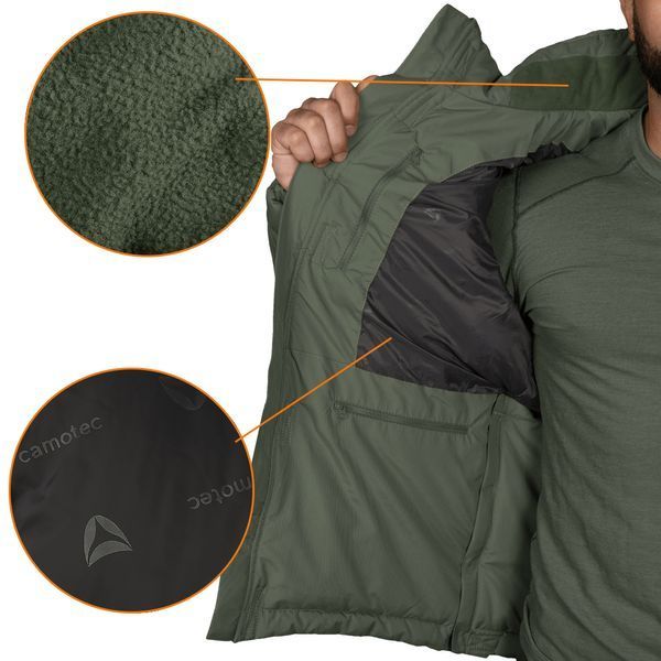 Куртка зимова Camo-Tec 3.0 Nylon Taslan Olive Size S gs-30361-s фото