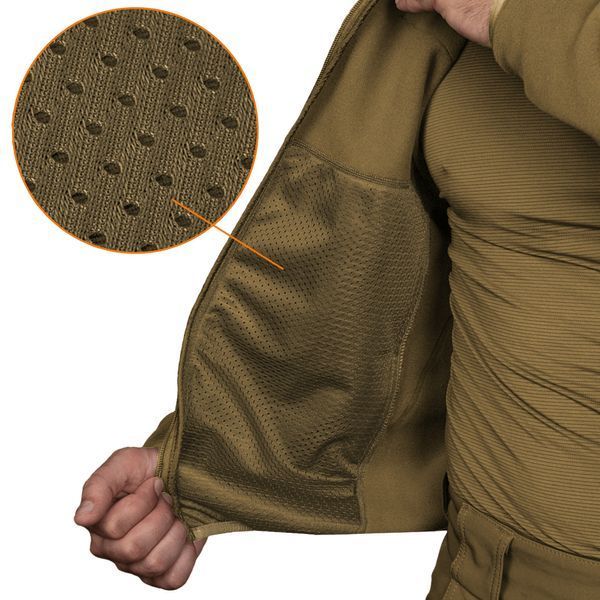 Кофта Camo-Tec Patrol 2.0 Himatec Pro Coyote Size S gs-30510-s фото
