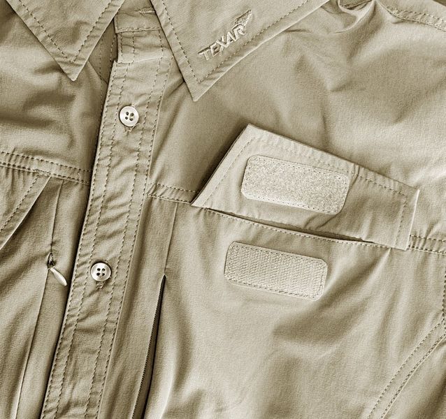 Тактична сорочка Texar Tactical Shirt Khaki Size S gs-28672-s фото