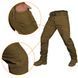 Штани Camo-Tec Stalker SoftShell Vent Mesh Coyote Size S gs-30590-s фото 5
