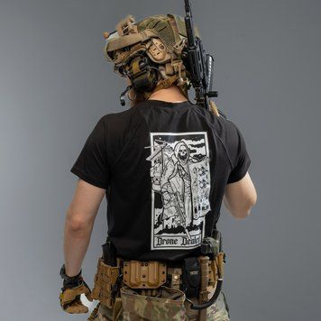 Футболка чоловіча Rowdy Dron Dealer Black Size S gs-31445-s фото