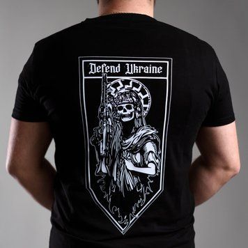 Футболка чоловіча Rowdy Defend Ukraine MG-42 Size S gs-31073-s фото